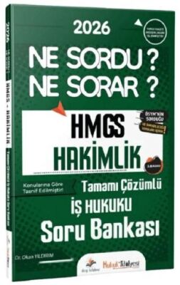 2026 Hukuk Atölyesi HMGS Hakimlik İş Hukuku Ne Sordu Ne Sorar Soru Bankası - 1
