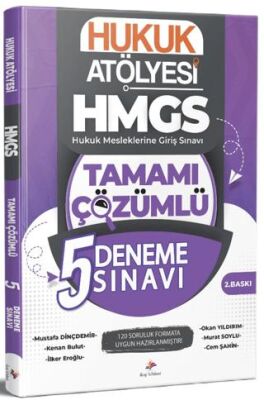 2026 Hukuk Atölyesi HMGS Hukuk Mesleklerine Giriş Sınavı Tamamı Çözümlü 5 Deneme Sınavı - 1