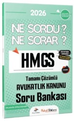 2026 Hukuk Atölyesi HMGS Ne Sordu Ne Sorar Avukatlık Kanunu Tamamı Çözümlü Soru Bankası - Dizgi Kitap