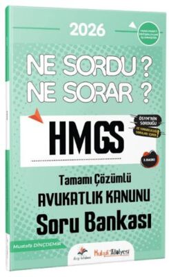 2026 Hukuk Atölyesi HMGS Ne Sordu Ne Sorar Avukatlık Kanunu Tamamı Çözümlü Soru Bankası - 1
