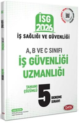 2026 İş Sağlığı Güvenliği A-B ve C İş Güvenliği Uzmanlığı 5 Deneme - 1