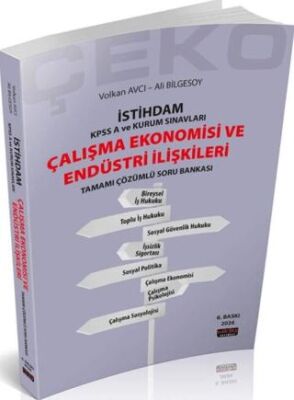 2026 İstihdam ÇEKO Çalışma Ekonomisi ve Endüstri İlişkileri Soru Bankası - 1