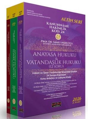 2026 Kanunname Hakimlik Kod:24 Konu Anlatımı - 1