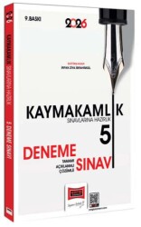 2026 Kaymakamlık Sınavlarına Hazırlık 5 Deneme Sınavı - Yargı Yayınevi