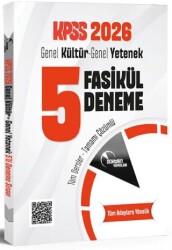 2026 KPSS 5 Fasikül Deneme Tamamı Çözümlü - Doktrin Yayınları