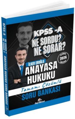 2026 KPSS-A Anayasa Hukuku Ne Sordu Ne Sorar Tamamı Çözümlü Soru Bankası - 1