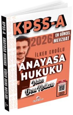 2026 KPSS-A Anayasa Hukuku Video Ders Notları - 1