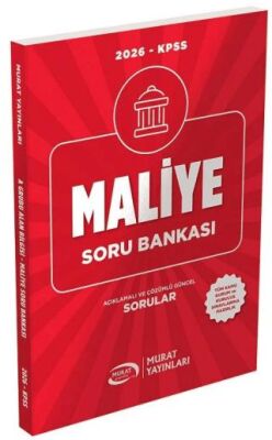 2026 KPSS A Grubu Maliye Soru Bankası Çözümlü - 1