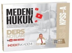 2026 KPSS A Grubu Medeni Hukuk Video Ders Notları - İndeks Akademi Yayıncılık