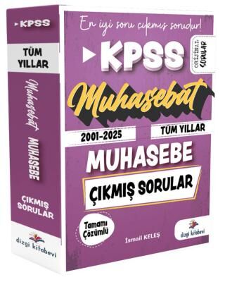 2026 KPSS A Grubu Muhasebe Muhasebat Çıkmış Sorular 2001-2025 Tüm Yıllar Çözümlü - 1