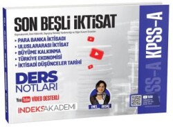 2026 KPSS A Grubu Son Beşli İktisat Video Ders Notları - İndeks Akademi Yayıncılık