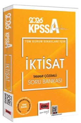 2026 KPSS-A Grubu Tüm Kurum Sınavları İçin İktisat Tamamı Çözümlü Soru Bankası - 1