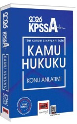 2026 KPSS-A Grubu Tüm Kurum Sınavları İçin Kamu Hukuku Konu Anlatımı - Yargı Yayınevi