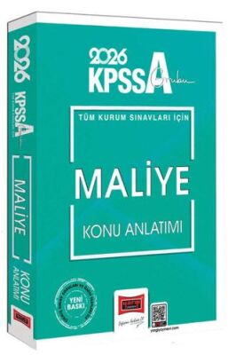 2026 KPSS-A Grubu Tüm Kurum Sınavları İçin Maliye Konu Anlatımı - 1