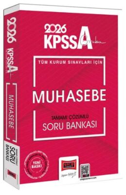 2026 KPSS-A Grubu Tüm Kurum Sınavları İçin Muhasebe Tamamı Çözümlü Soru Bankası - 1