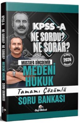 2026 KPSS A Medeni Hukuk Ne Sordu Ne Sorar Tamamı Çözümlü Soru Bankası - 1