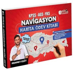 2026 KPSS-AGS-YKS Navigasyon Harita Ödev Kitabı - Eğit Akademi