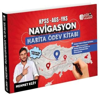 2026 KPSS-AGS-YKS Navigasyon Harita Ödev Kitabı - 1