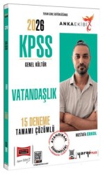 2026 KPSS Anka Ekibi Genel Kültür Tamamı Çözümlü Vatandaşlık 15 Deneme - Yargı Yayınevi