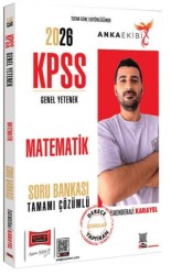 2026 KPSS Anka Ekibi Genel Yetenek Tamamı Çözümlü Matematik Soru Bankası - Yargı Yayınevi
