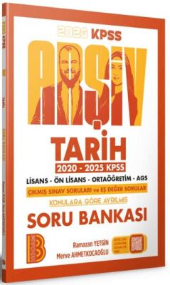 2026 KPSS Arşiv Tarih Soru Bankası - 1