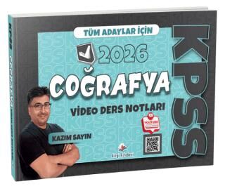 2026 KPSS Coğrafya Konu Anlatımı - 1