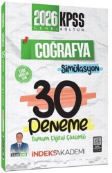 2026 KPSS Coğrafya Simülasyon 30 Deneme Çözümlü - İndeks Akademi Yayıncılık