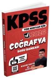 2026 KPSS Coğrafya Soru Bankası Çözümlü - Dizgi Kitap