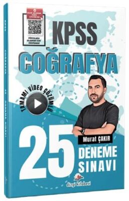 2026 KPSS Coğrafya Tamamı Video Çözümlü 25 Deneme Sınavı - 1