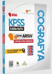 2026 KPSS Coğrafya’nın Kara Kutusu ÖSYM Çıkmış Soru Havuzu Bankası Konu Özetli Dijital Çözümlü - Karakutu Yayın