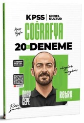2026 KPSS Genel Kültür Coğrafya 20`li Deneme - Retro Yayıncılık