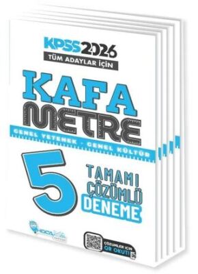 2026 KPSS Genel Yetenek Genel Kültür Kafametre 5 Deneme Çözümlü - 1