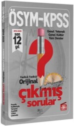 2026 KPSS Genel Yetenek Genel Kültür Orijinal Son 12 Yıl Çıkmış Sorular Fasikül Çözümlü - CBA Akademi