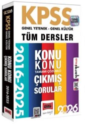 2026 KPSS GK-GY Tüm Dersler Tamamı Çözümlü 10 Yıl Çıkmış Sorular 2016-2025 - 1