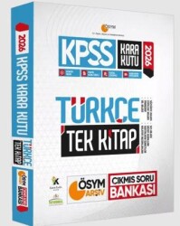 2026 KPSS Kara Kutu Türkçe Tek Kitap ÖSYM Arşiv Çıkmış Soru Bankası Konu Özetli Dijital Çözümlü - İnformal Yayınları