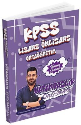 2026 KPSS Lisans Lise Ortaöğretim Ön Lisans Vatandaşlık Soru Bankası Çözümlü - 1