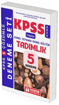 2026 KPSS Lisans Tamamı Çözümlü Tadımlık 5 Deneme - 1