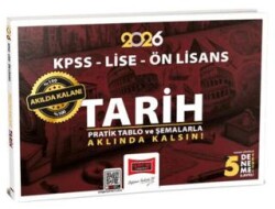 2026 KPSS Lise Ön Lisans Akılda Kalan Pratik Tablo ve Şemalarla Tarih - Yargı Yayınevi