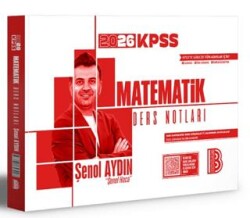 2026 KPSS Matematik Ders Notları - Benim Hocam Yayınları