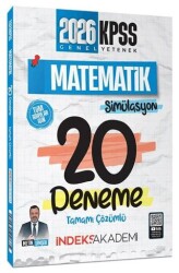 2026 KPSS Matematik Simülasyon 20 Deneme - İndeks Akademi Yayıncılık