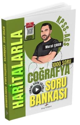 2026 KPSS MEB AGS Haritalarla Coğrafya Tamamı Video Çözümlü Soru Bankası - 1