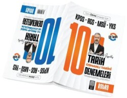 2026 KPSS MEB-AGS MSÜ YKS Osmanlı Tarihi, İnkılap Tarihi 10+10 Deneme Çözümlü - Retro Yayıncılık