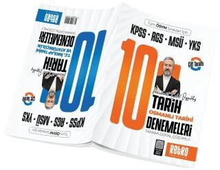 2026 KPSS MEB-AGS MSÜ YKS Osmanlı Tarihi, İnkılap Tarihi 10+10 Deneme Çözümlü - 1