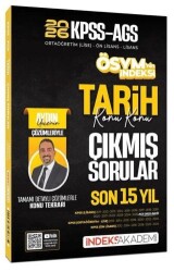 2026 KPSS MEB-AGS Tarih ÖSYM nin İndeksi Çıkmış Sorular Son 15 Yıl Konu Konu Çözümlü - İndeks Akademi Yayıncılık