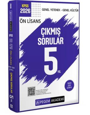 2026 KPSS Ön Lisans Genel Yetenek Genel Kültür Tamamı Video Çözümlü Çıkmış Sorular 5 Yıl - 1