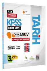 2026 KPSS Önlisans-Ortaöğretim Tarihin Kara Kutusu 3.Cilt ÖSYM Çıkmış Soru Bankası Konu Özetli Çözüm - Karakutu Yayın