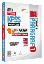 2026 KPSS Önlisans-Ortaöğretim Türkçenin Kara Kutusu Konu Konu Paragraf 1 ÖSYM Çıkmış Soru Bankası - Karakutu Yayın