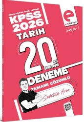 2026 KPSS Tarih 20`li Branş Deneme Tamamı Çözümlü - Edu Kariyer