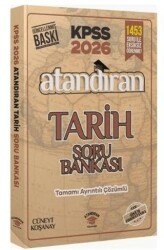 2026 KPSS Tarih Soru Bankası Çözümlü - Atandıran Yayıncılık