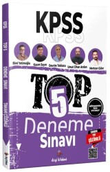 2026 KPSS TOP 5 Tamamı PDF Çözümlü Fasiküller Halinde 5 Deneme Sınavı - Dizgi Kitap